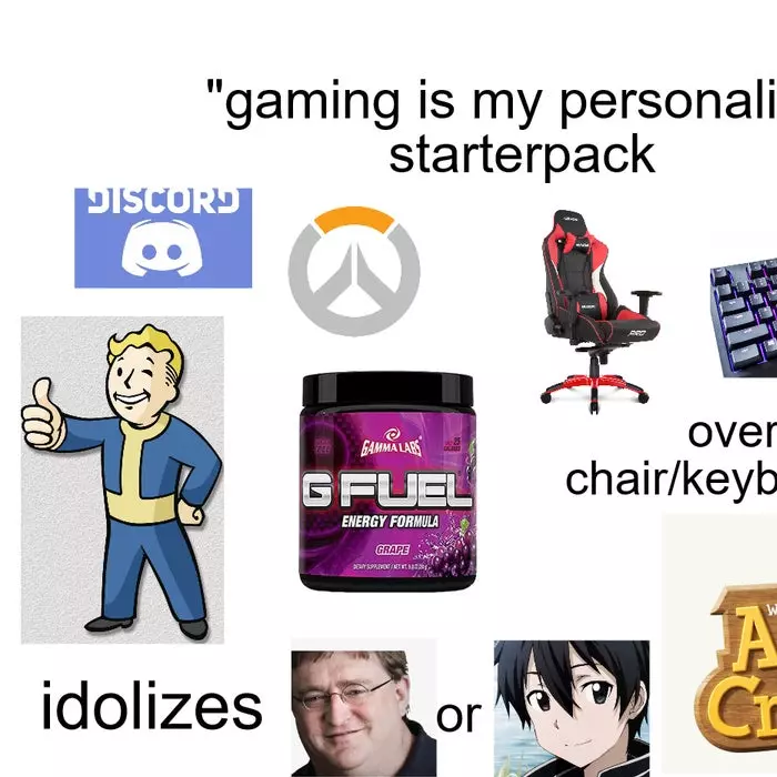 Gamer Personality Starter Pack