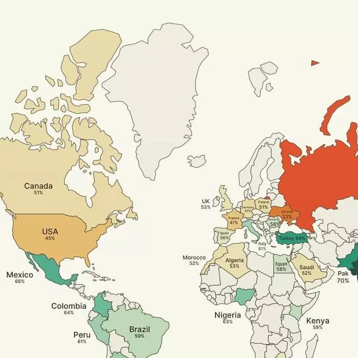 Quels pays font le plus confiance aux scientifiques en matière de réchauffement climatique ?