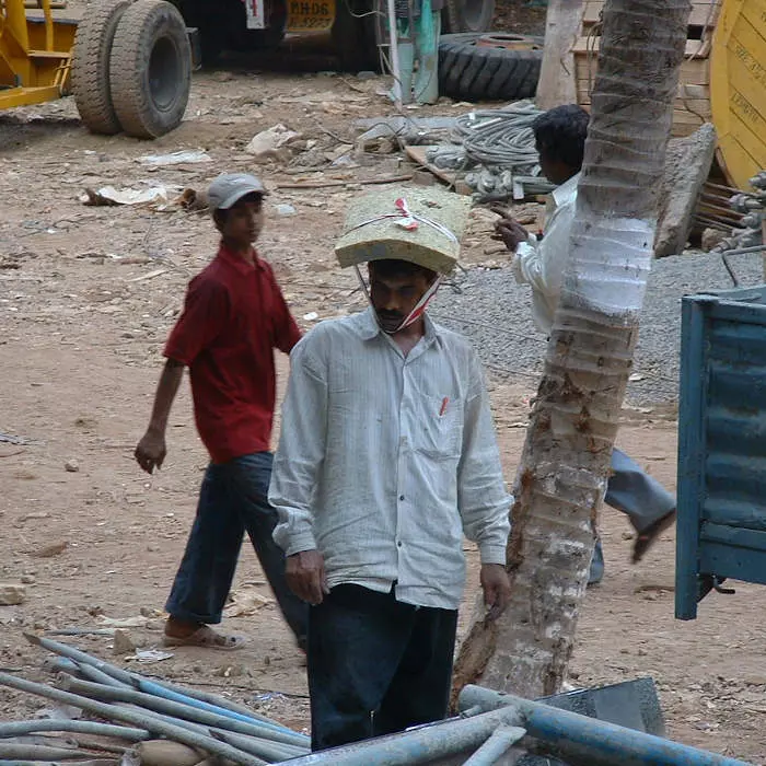 Casque de chantier