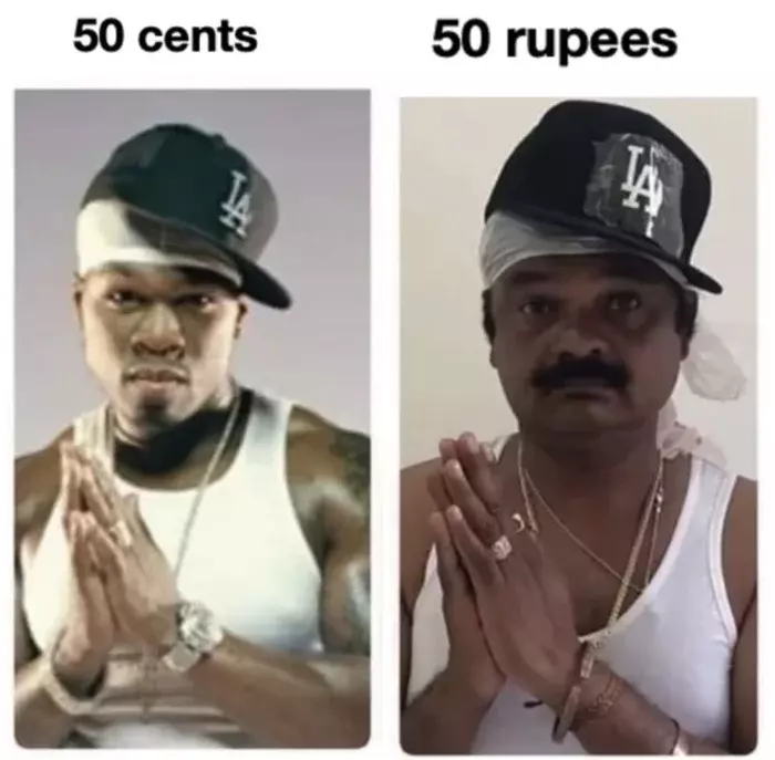 50 cent indien